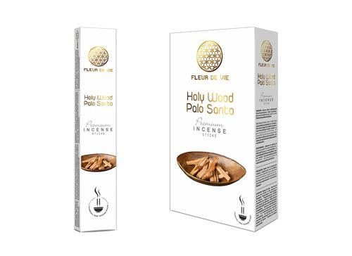 Fleur De Vie Füstölő - Holy Wood Palo Santo - Szent fa  A Perui Szent Fa (Palo Santo) füstje elvágja káros &eacu