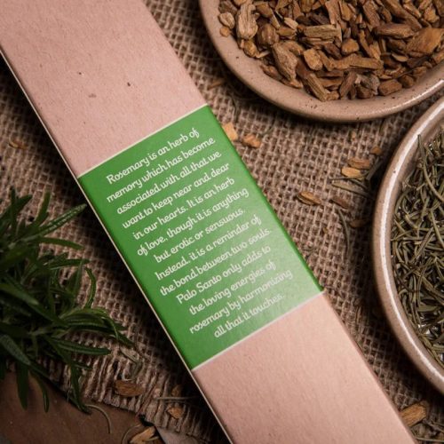 Sagrada Madre Palo Santo füstölők - Sagrada Madre - Palo Santo with Rosemary - Palo Santo és Rozmaring Füstölőpálca  A Sagrada Madre Palo Santo tömjén 100%-ban egyedülálló természetes tömjén,  
